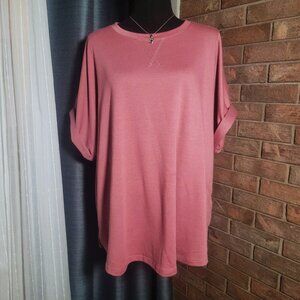 Maurice's Plus Size 24/7 Clara in Warm Pink - Size 2X